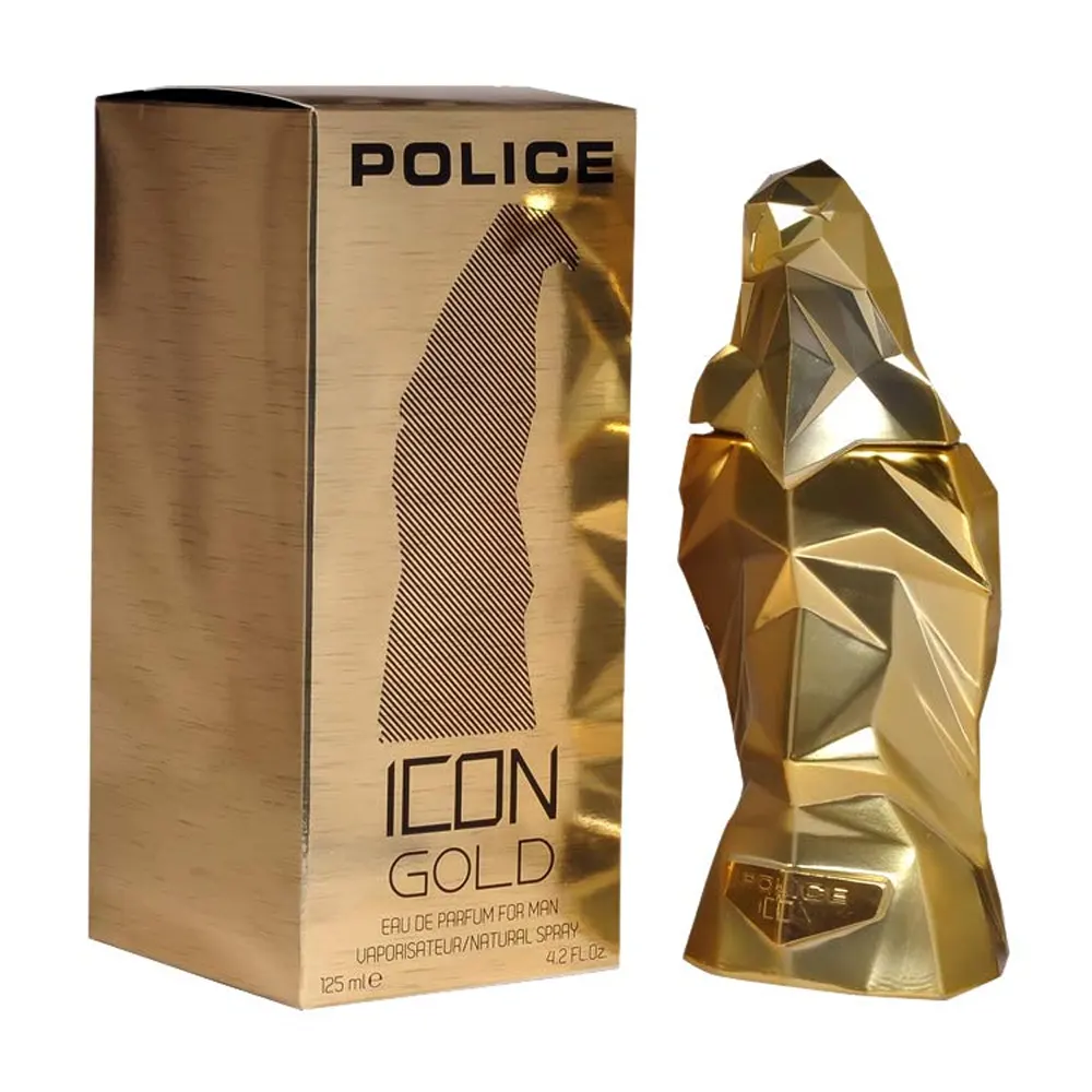 Police Icon Gold Eau De Parfum For Man 125Ml
