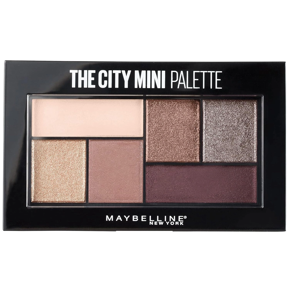 Maybelline New York The City Mini Palette Eye Shadow Chill Brunch Naturals 6.1G
