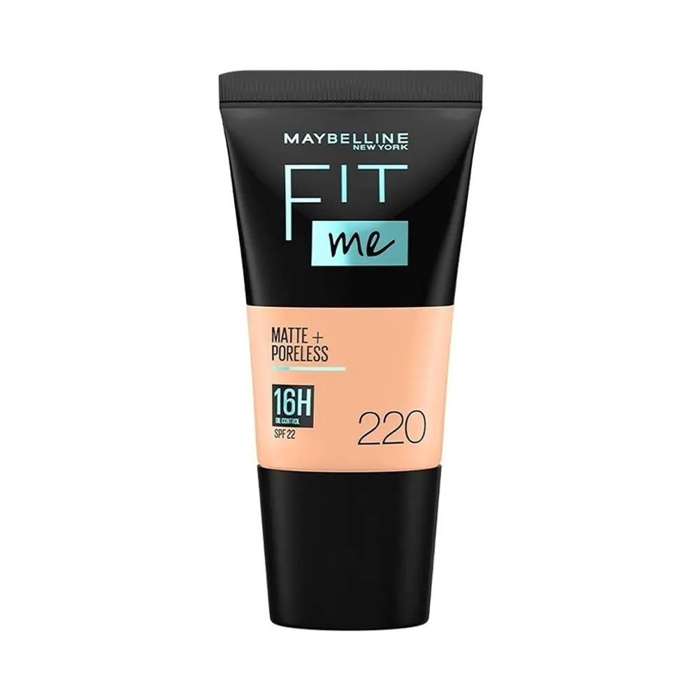 Maybelline Fit Me 220 Foundation With Clay Matte + Poreless 18Ml