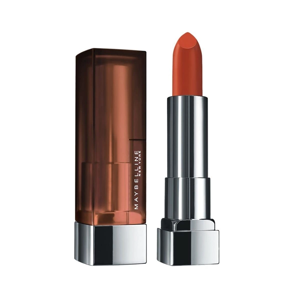 Maybelline New York Color Sensational Creamy Mattes Lipstic 674 Madison Red 3.9G