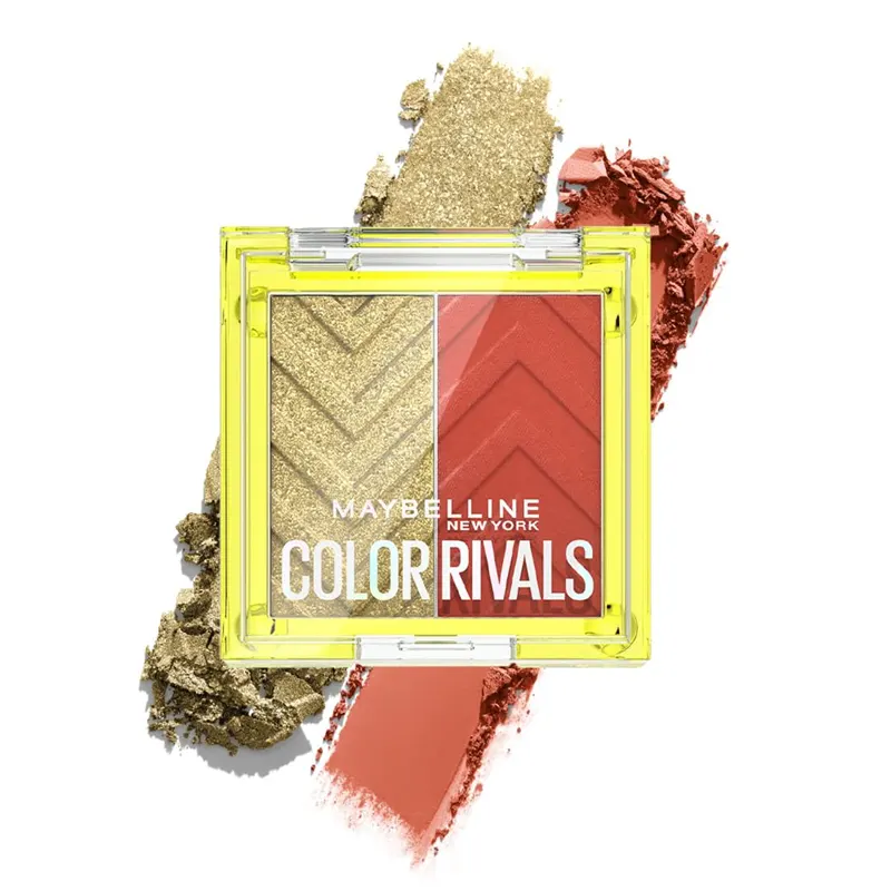 Maybelline New York Color Rivals Shadow Duo Pallette Chill X Daring 3G