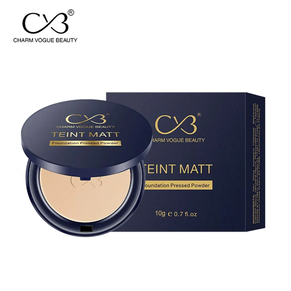 Cvb Paris Teint Matt Foundation Pressed Powder 01 White Ivory 20G