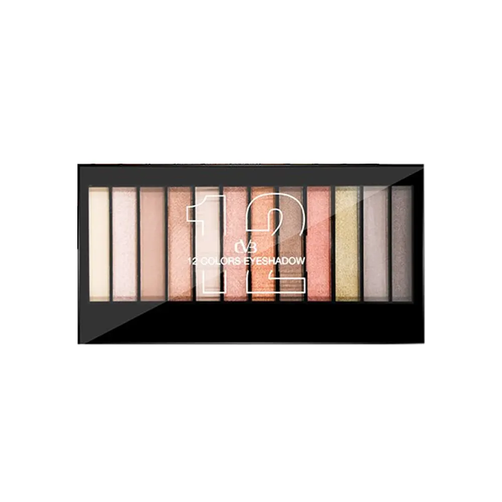 Cvb 12 Colors Eye Shadow Palette 18G