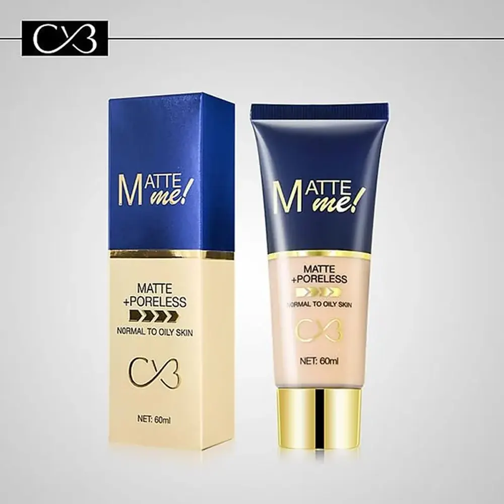 Cvb Matte + Pore Less Normal To Oily Skin 01 60Ml