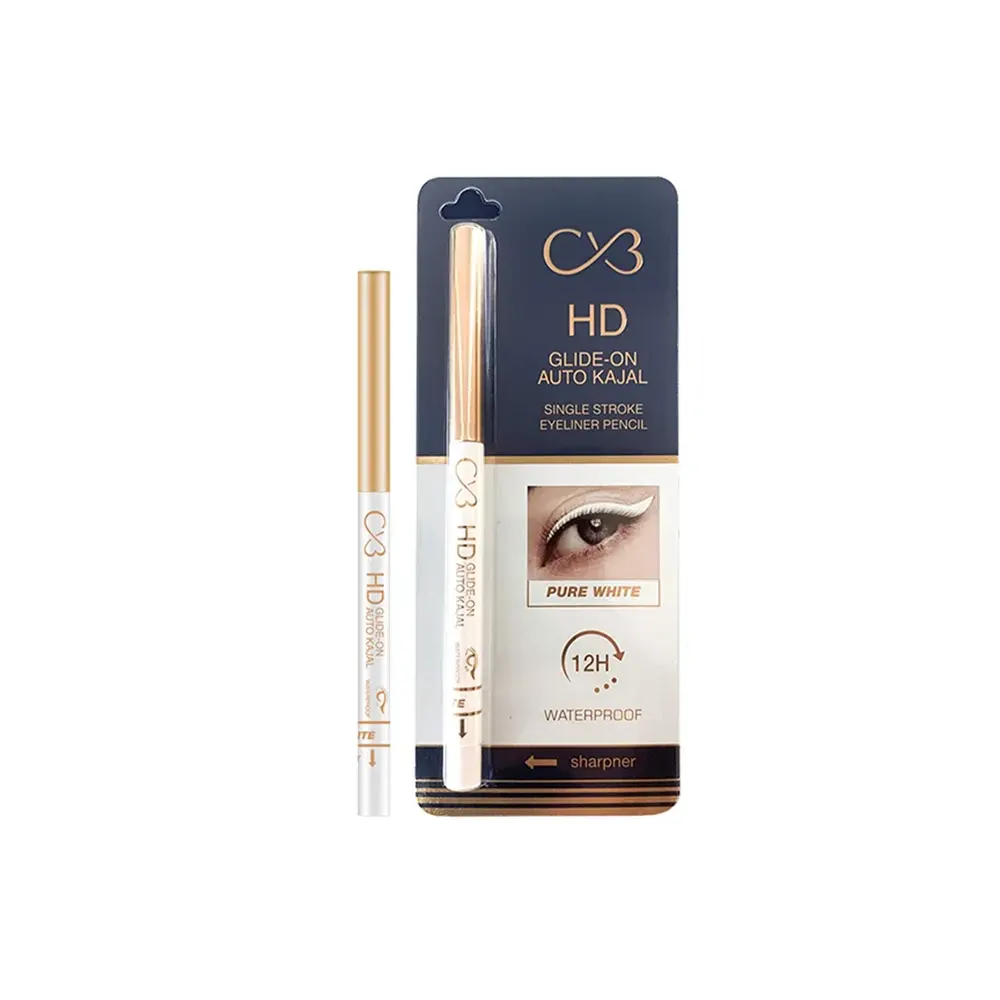 Cvb Hd Glide-On Auto Kajal Sigle Stroke Eyeliner Pencil 0.35G