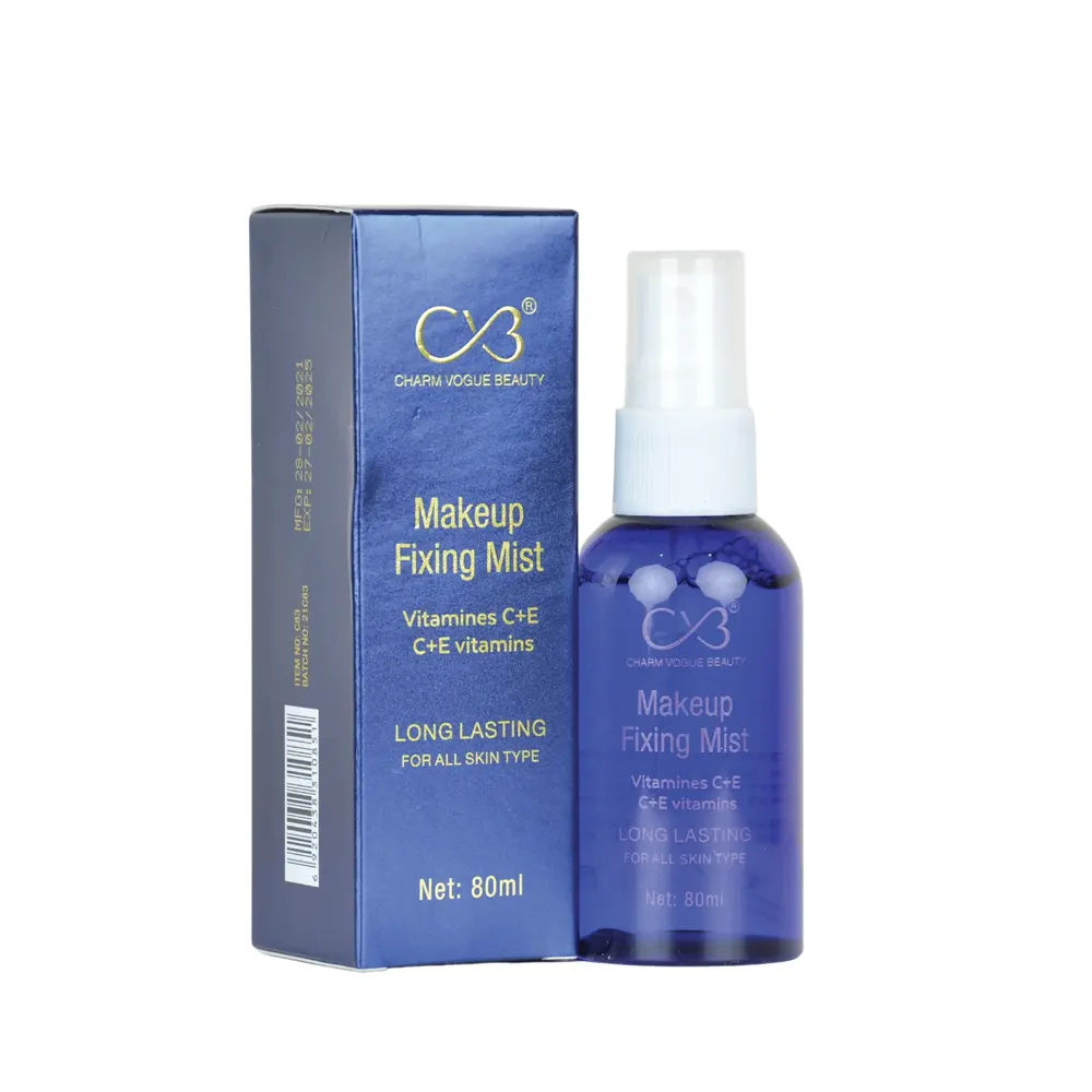 Cvb Makeup Fixing Mist C E Vitamins Long Lasting 80Ml