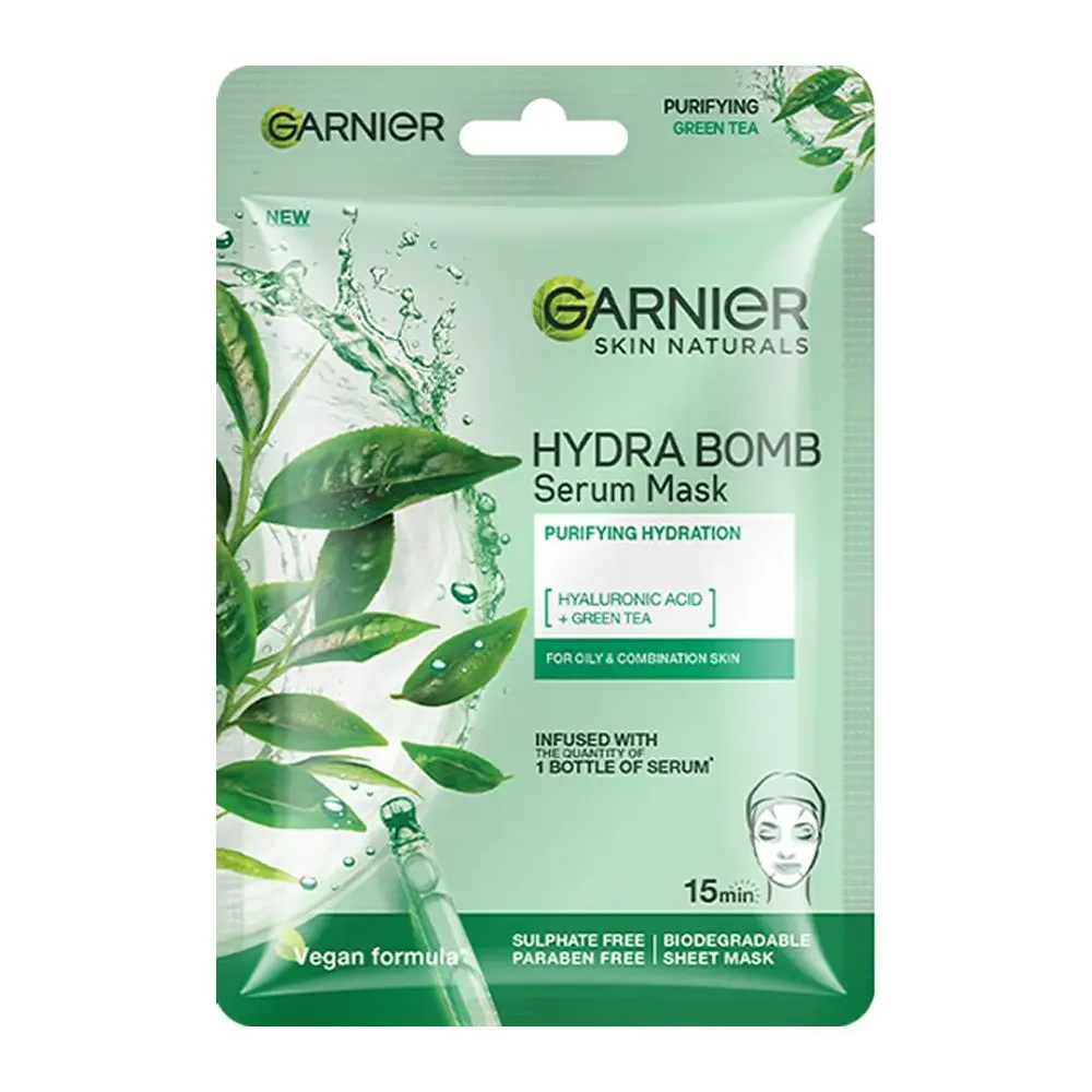 Garnier Skin Naturals Serum Mask Hydra Bomb Super Hydrating Purifying Tissue Mask 32G