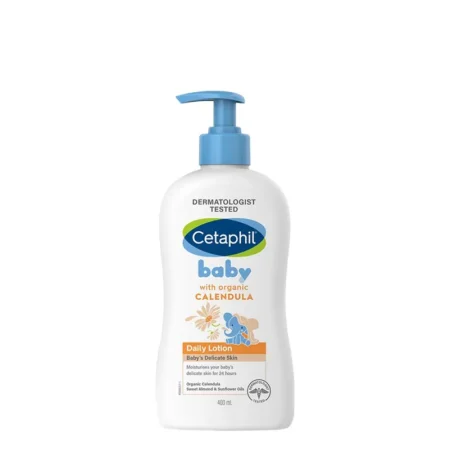 CETAPHIL BABY WITH ORGANIC CALENDULA DAILY LOTION 400ML