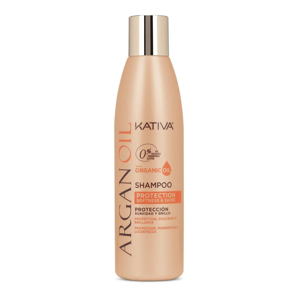 Kativa Argan Oil Shampoo Protection Softness & Shine 250Ml