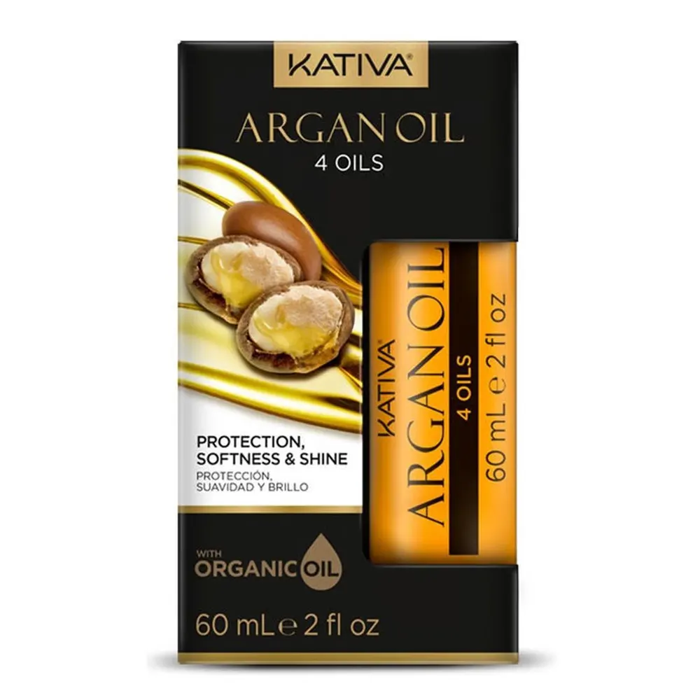 Kativa Argan Oil 4 Oils Protection Softness & Shine 60Ml