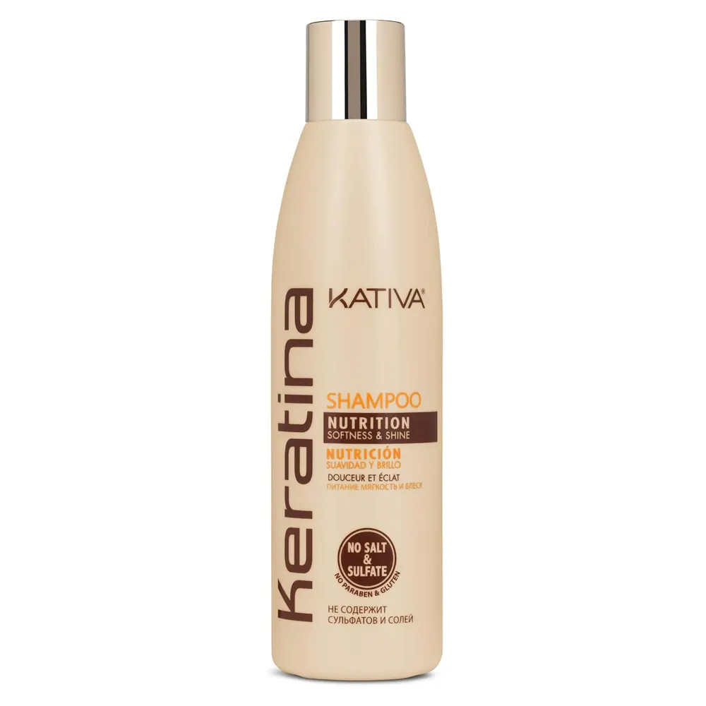 Kativa Keratina Shampoo Nutrition Softness & Shine 250Ml