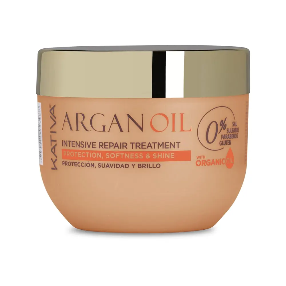 Kativa Argan Oil Intensive Repair Treatment Protection Softness & Shine 250Ml