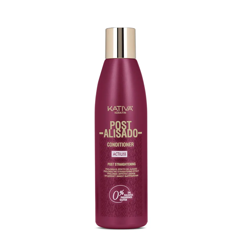 Kativa Keratin Post Alisado Conditoner Post Straightening 250Ml