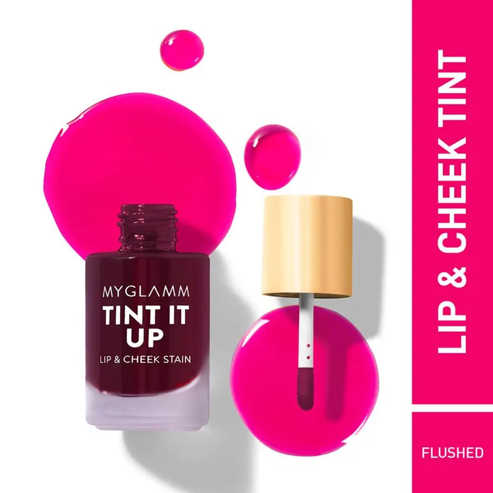 Myglamm Tint It Up Lip And Cheek Stain 01 Flushed 8.5Ml