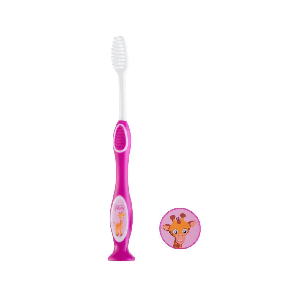 Chicco Milk Teeth Toothbrush 3-6Y Girl 00009079100000 1N