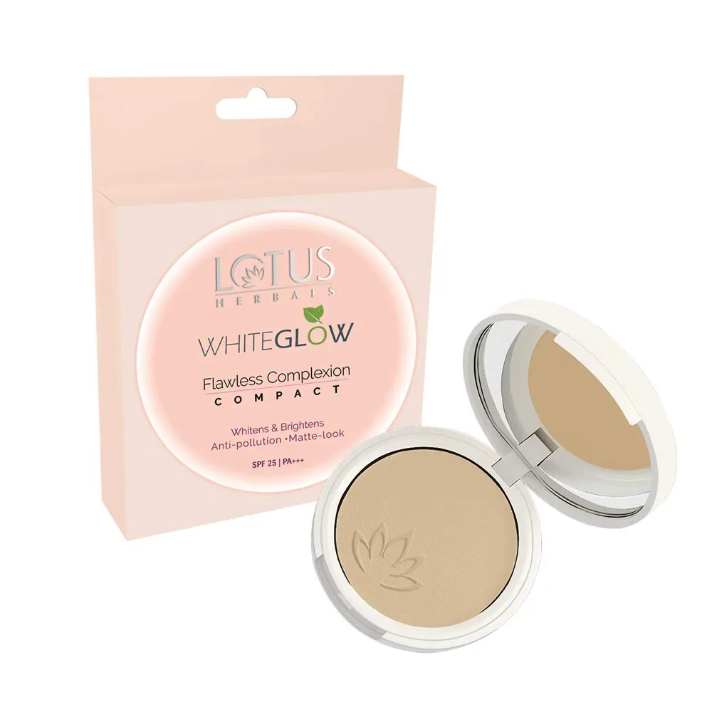 Lotus Whiteglow Flawless Complexion Compact Caramel (Wgc3) 10G