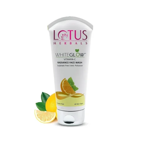 Lotus Herbals White Glow Vitamin-C Radiance Face Wash All Skin Types 100G