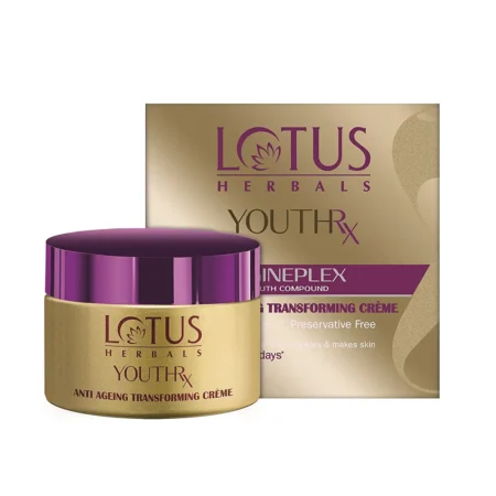 Lotus Youthrx Gineplex Anti Ageing Transforming Creme 50G