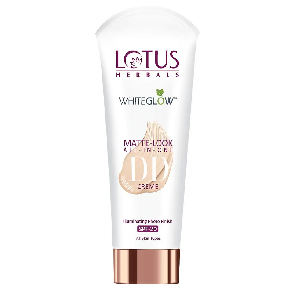 Lotus White Glow Matte-Look All-In-Ine Dd Creme Pink Beige D1 30G