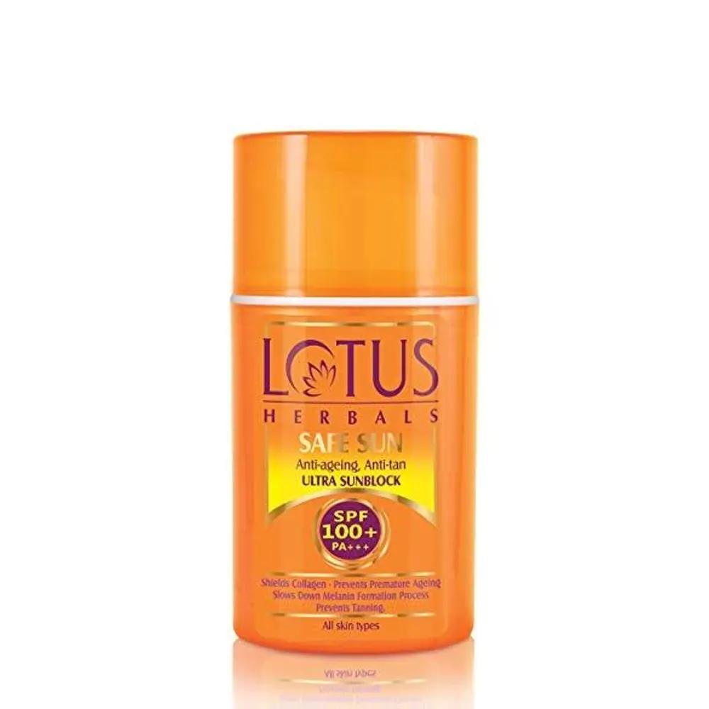 Lotus Safe Sun Anti-Ageing, Anti-Tan Ultra Sunblock 30Ml