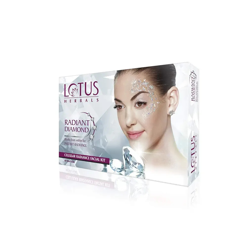 Lotus Radiant Diamond Cellular Radiance Facial Kit 4N