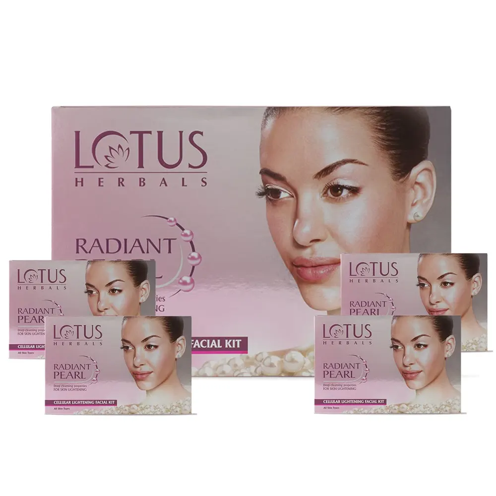 Lotus Radiant Pearl Cellular Lightening Facial Kit 4N