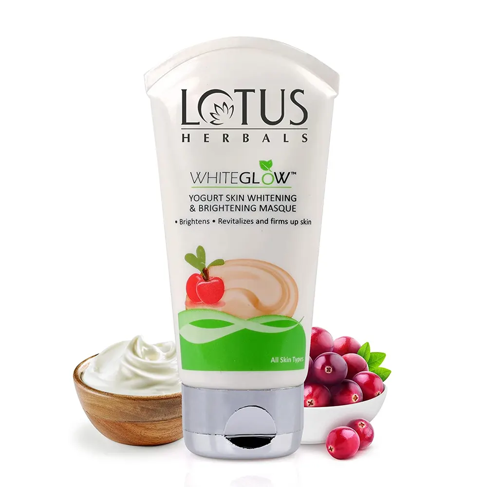 Lotus White Glow Yogurt Skin Whitening And Brightening Masque 80G