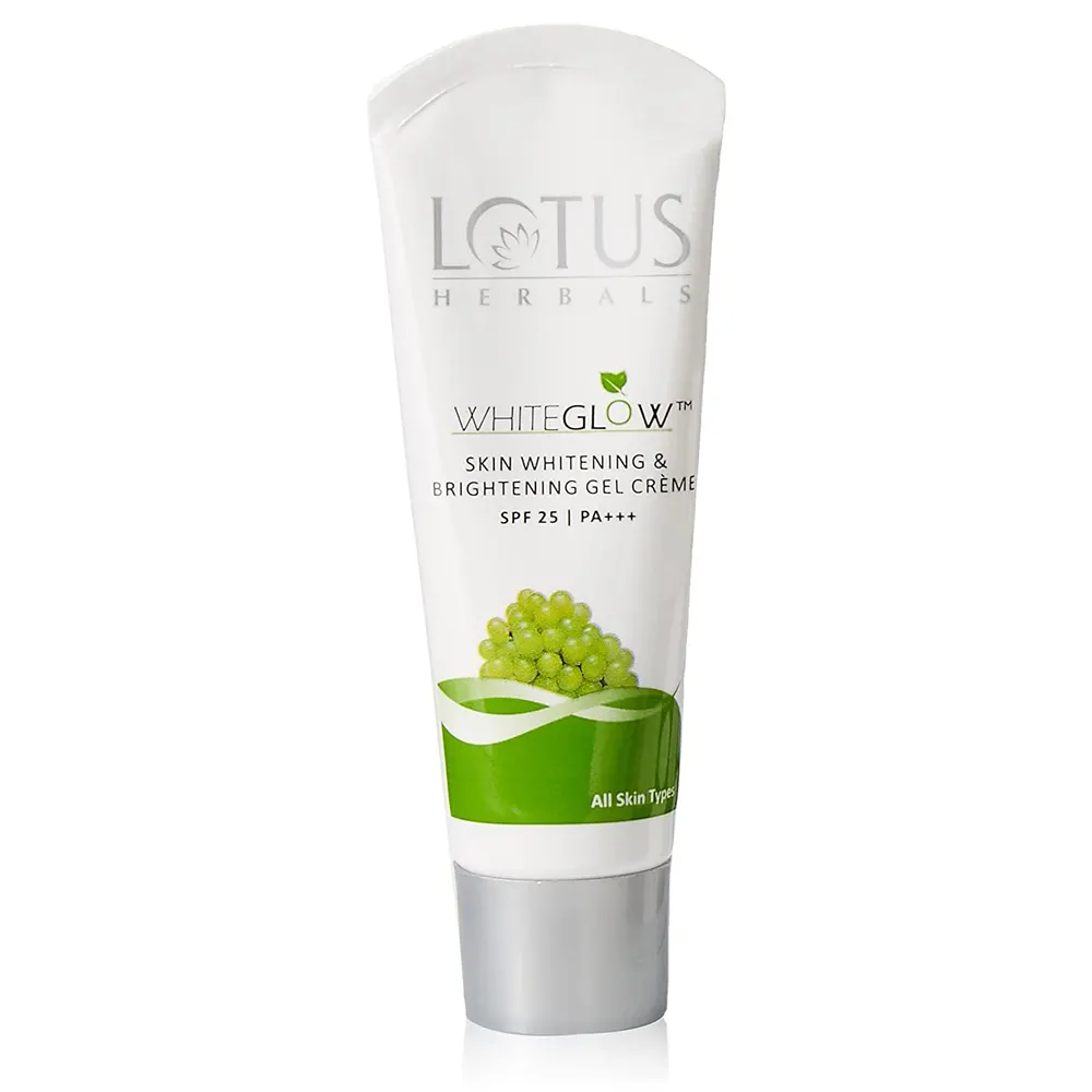 Lotus White Glow Skin Whitening And Brightening Gel Creme 18G
