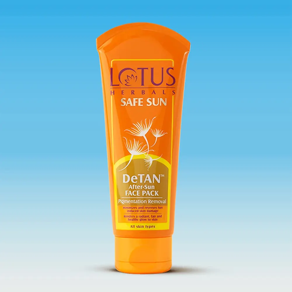 Lotus Safe Sun De Tan After-Sun Face Pack 100G