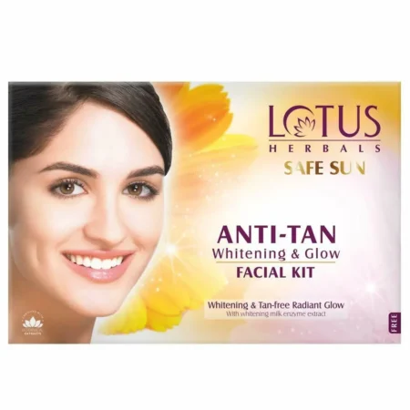 Lotus Anti-Tan Whitening And Glow Facial Kit