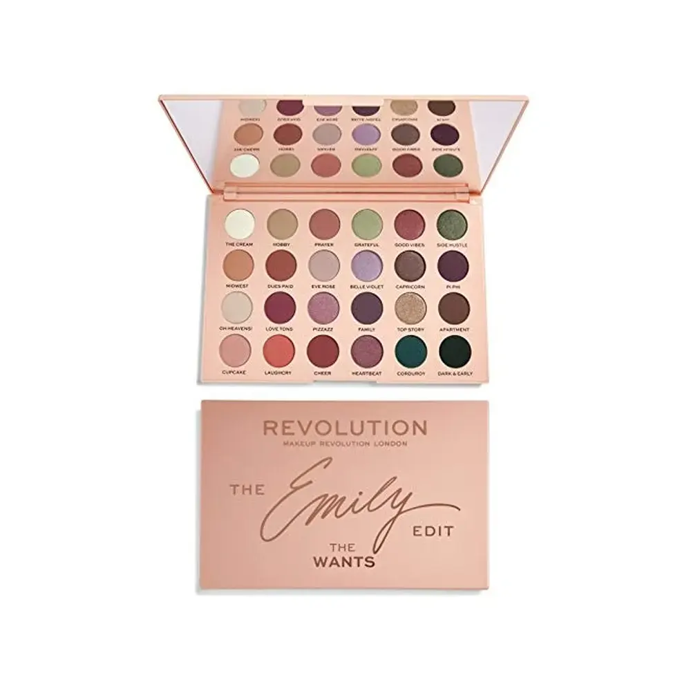 Revolution The Emily Edit 24 Ultra Professional Eyeshadows 24X085G