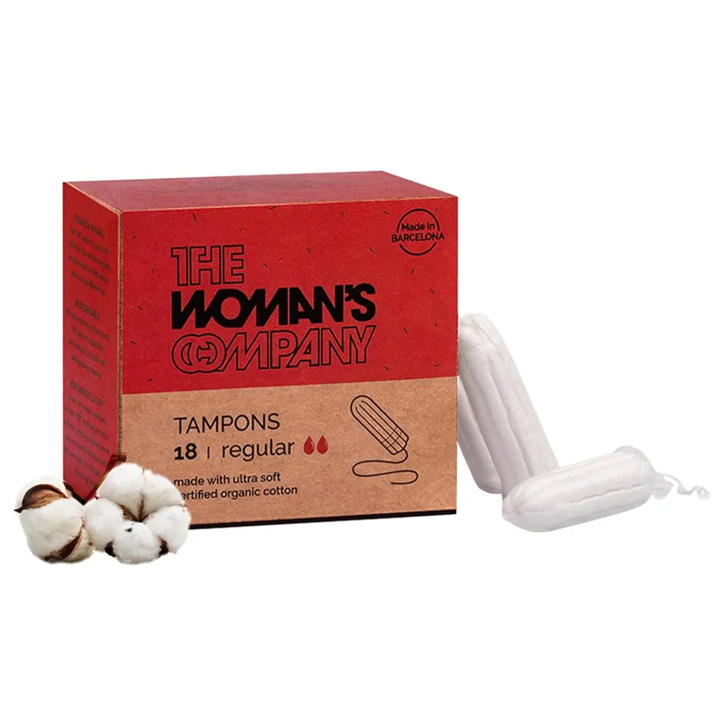 The Woman'S Company Tampons 18 Count Made With Certified Organic Cotton