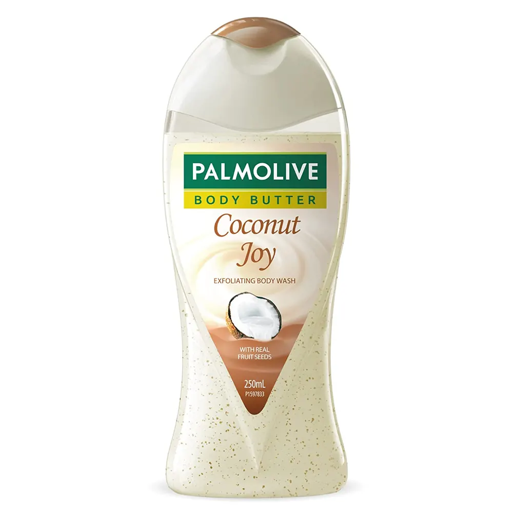 Palmolive Body Butter Coconut Joy Exfoliating Body Wash 250Ml