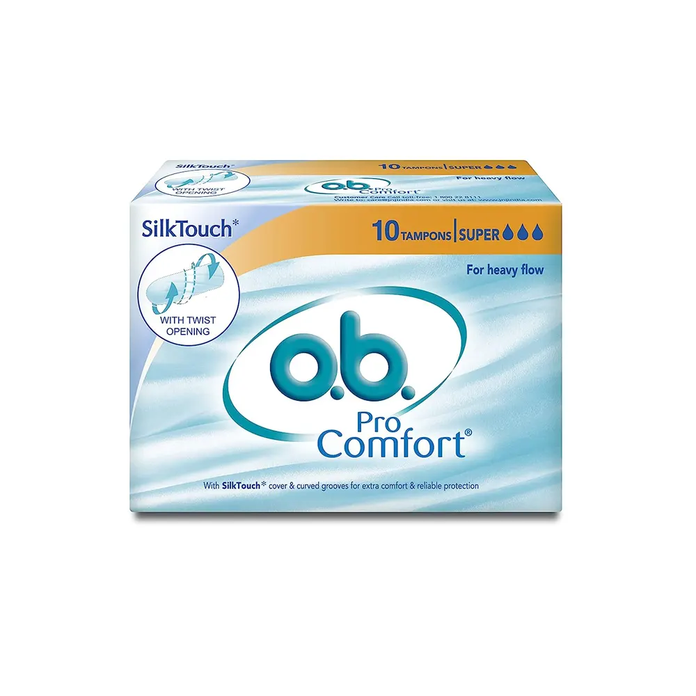 O.B. Pro Comfort Tampons Super Silktouch 10N