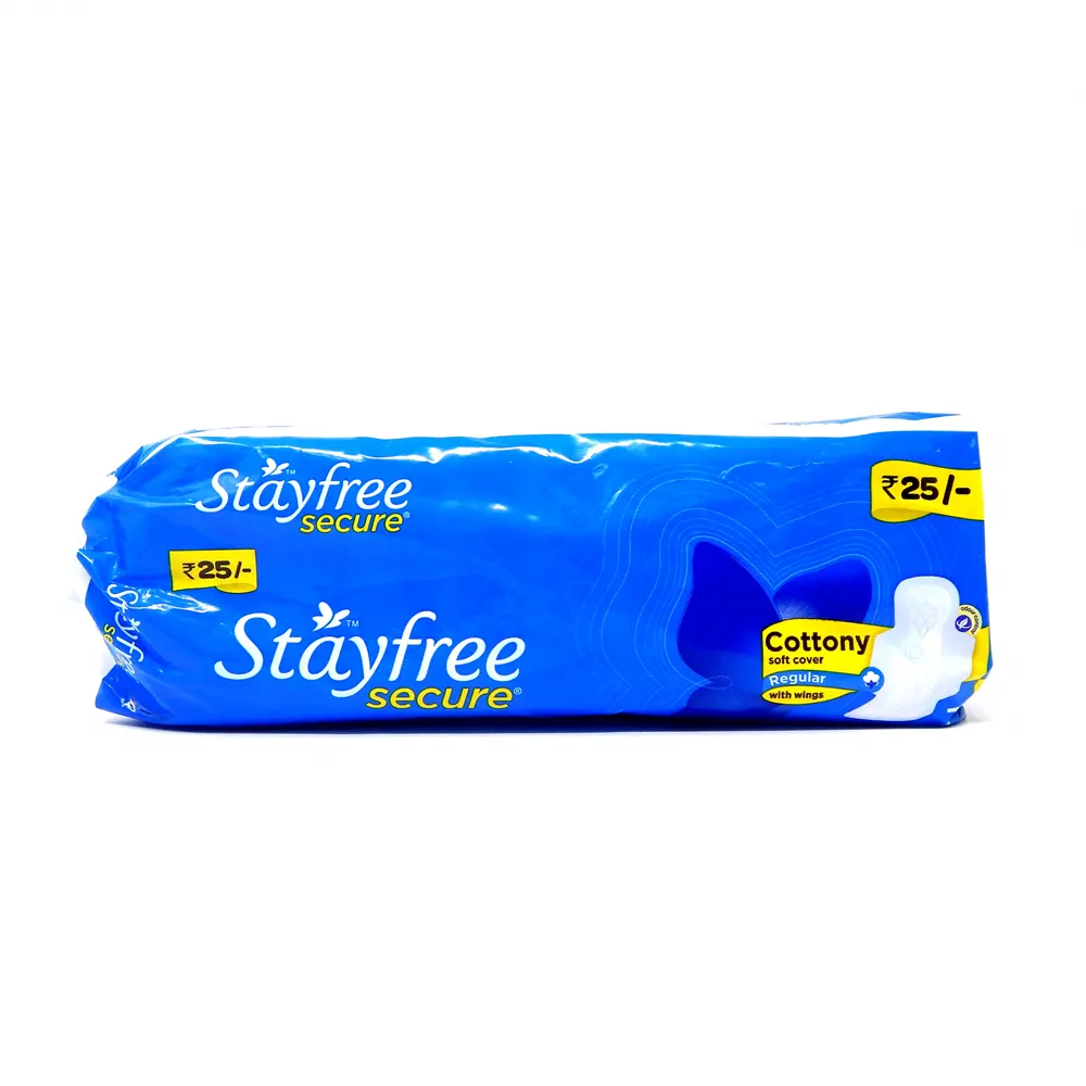 Stayfree Secure Regular With Wings 7 Pads