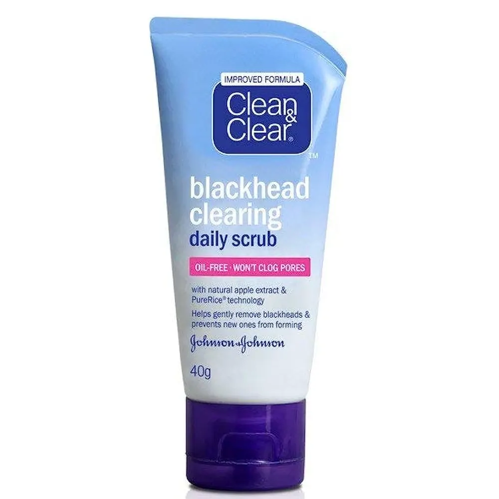 Clean And Clear Blackhead Clearing Daily Scrub 40G