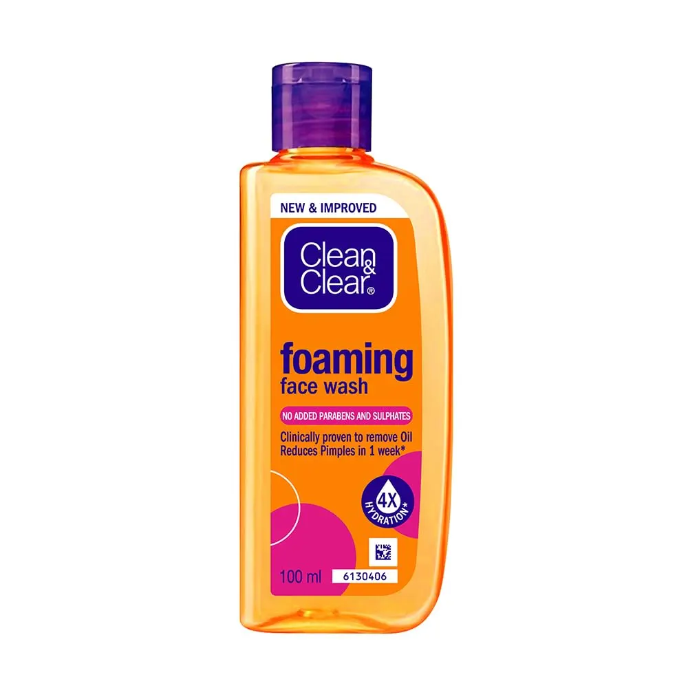 Clean And Clear Foaming Face Wash 100Ml.