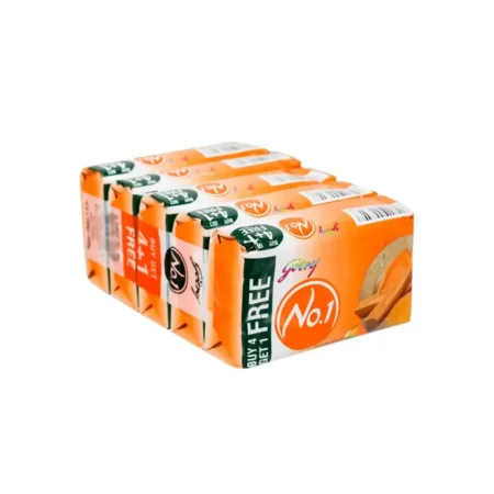 GODREJ NO 1 SANDAL TURMERIC SOAP 5N * 100G
