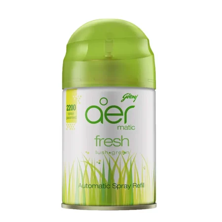 Godrej Aer Fresh Lush Green Automatic Spray Refill 225Ml