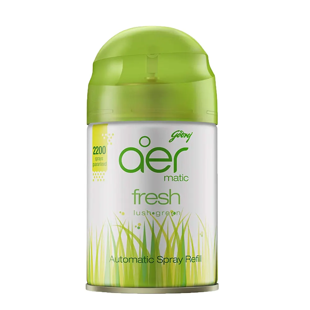 Godrej Aer Fresh Lush Green Automatic Spray Refill 225Ml
