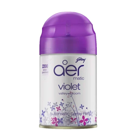GODREJ AER VIOLET VALLEY BLOOM AUTOMATIC SPRAY REFILL 210ML