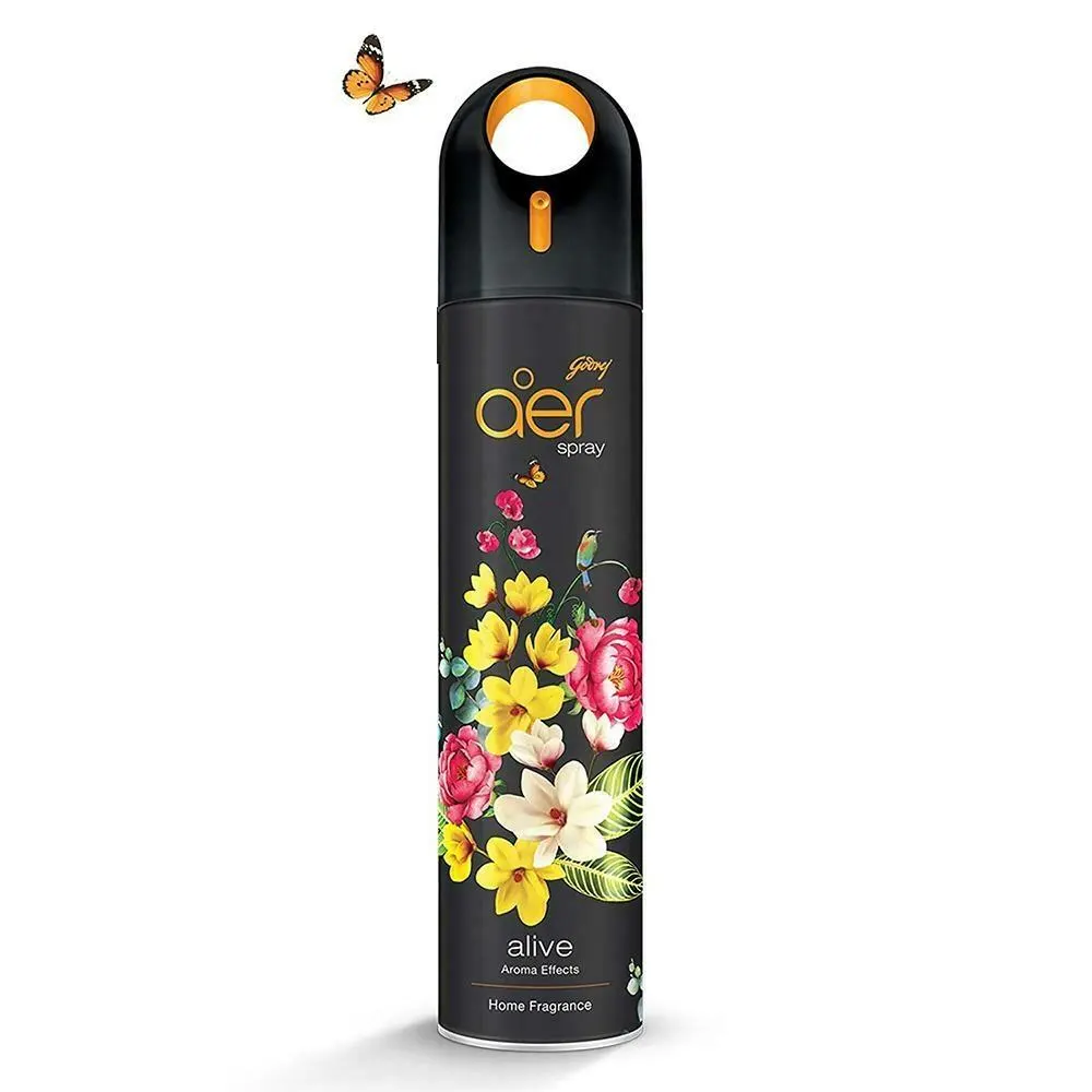 Godrej Aer Spray Alive Aroma Effects 270Ml