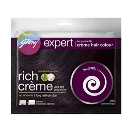 Godrej Expert Rich Cr??Me Burgundy 4.16 Cr??Me Hair Colour No Ammonia 12G+12Ml