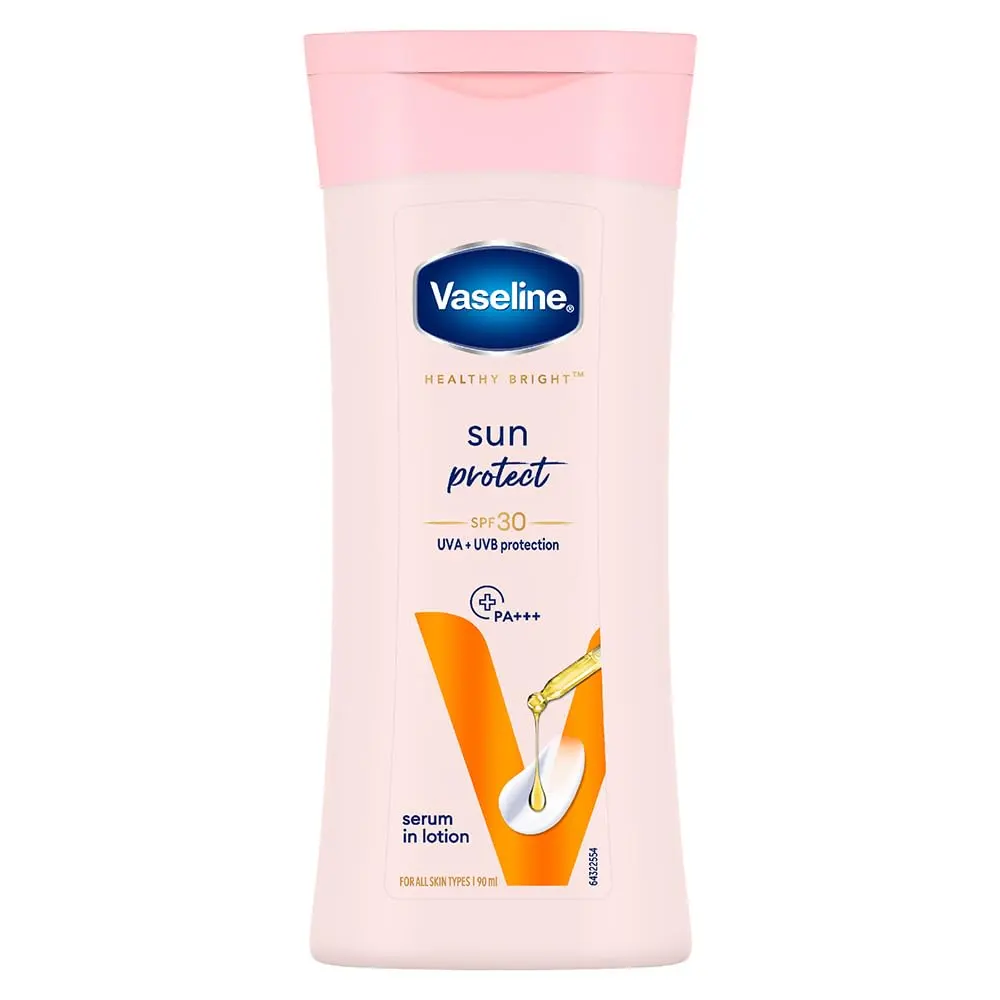 Vaseline Healthy Bright Sun Protect Spf30 Uva + Uvb Protection Serum In Lotion 90Ml