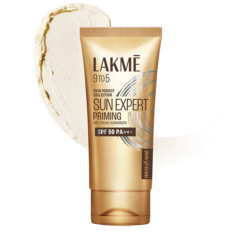 Lakme 9 To 5 Skin Perfect Collection Sun Expert Priming Dry Touch Spf 50 Pa 50G