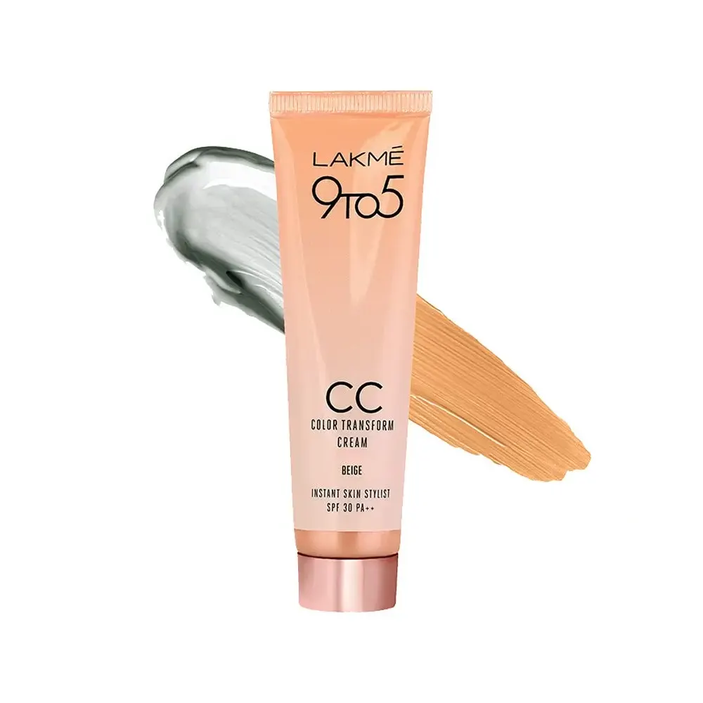 Lakme 9 To 5 Cc Color Transform Cream Beige 30G