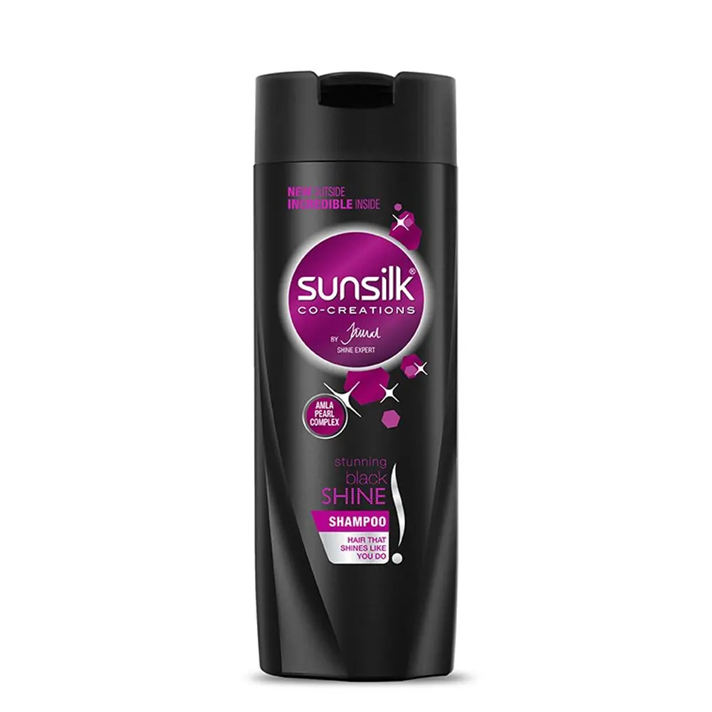 Sunsilk Amla Pearl Complex Stunning Black Shine Shampoo 80Ml
