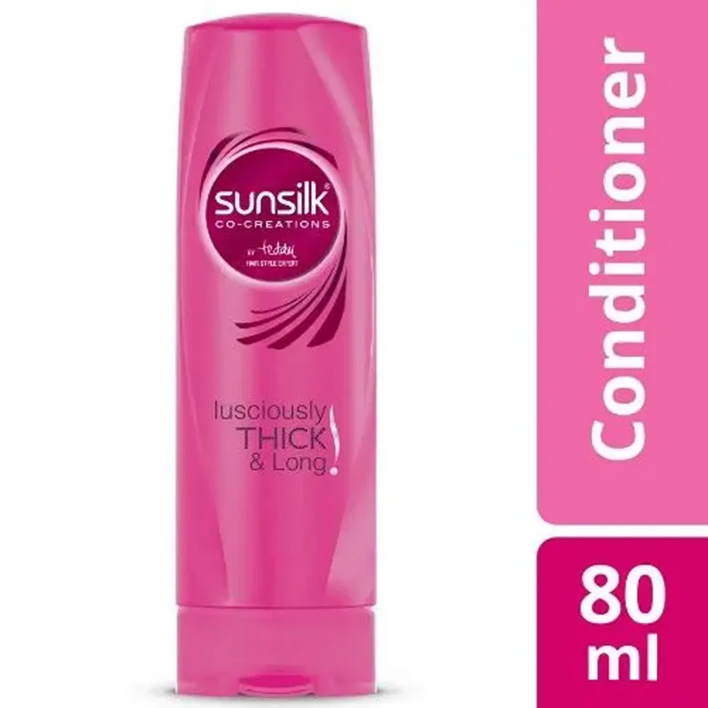 Sunsilk Keratin Yoghurt Lusciously Thick And Long Conditioner 80Ml