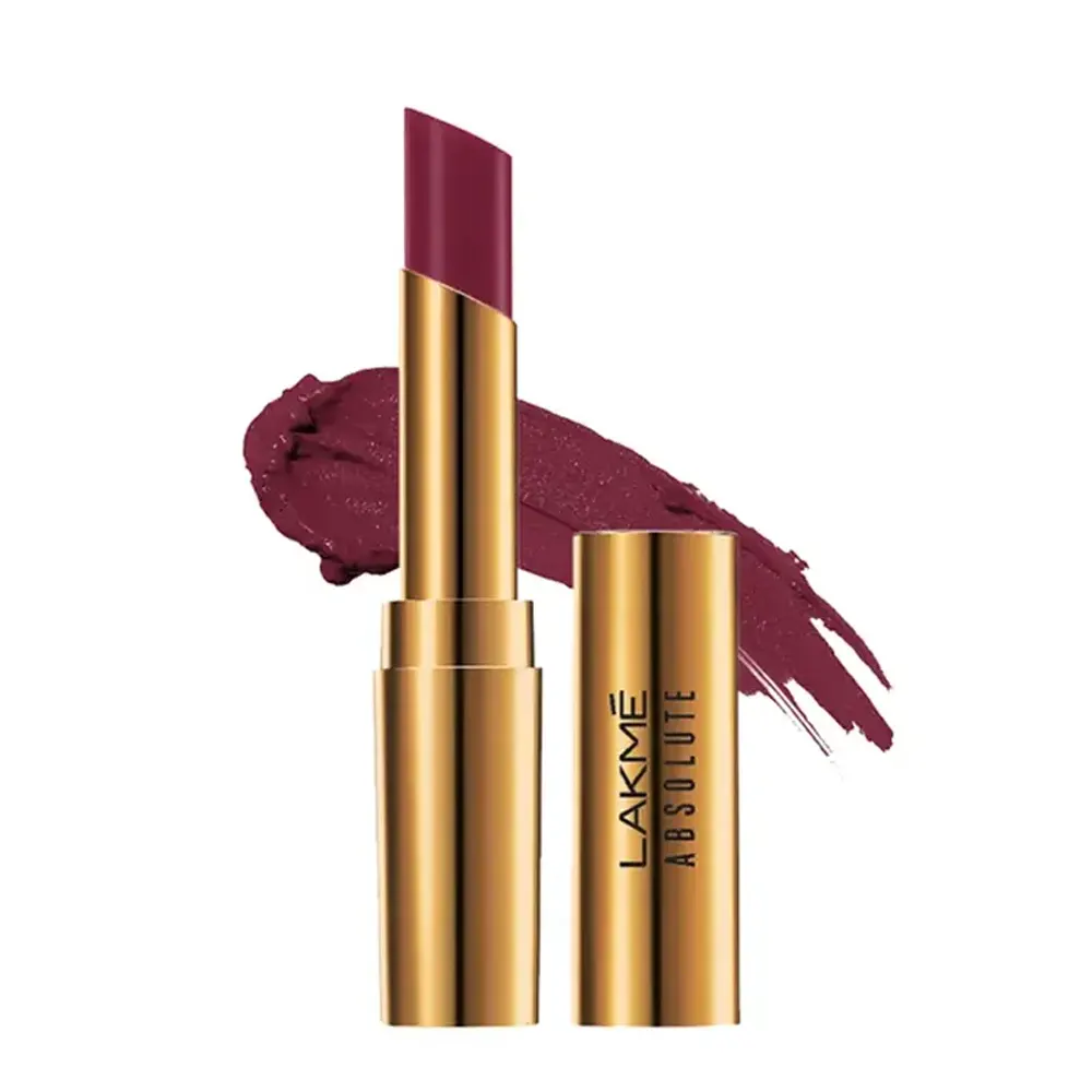 Lakme Absolute Argan Oil Lip Color 13 Juicy Plum 3.4G