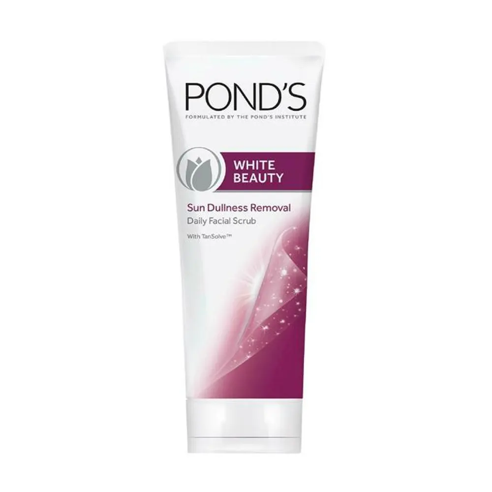 Pond'S White Beauty Sun Dullness Removal Daily Facial Scrub 100G